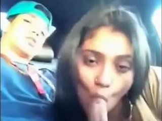 Hot Indian Teen Blow Job In Car